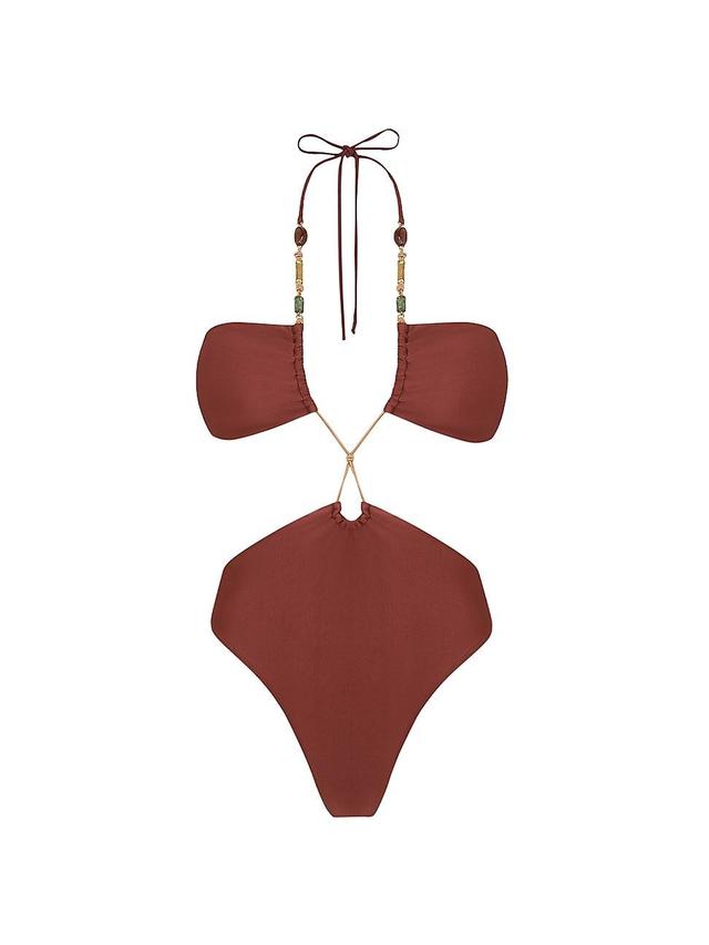 Womens Kaia Gi One-Piece Swimsuit Product Image