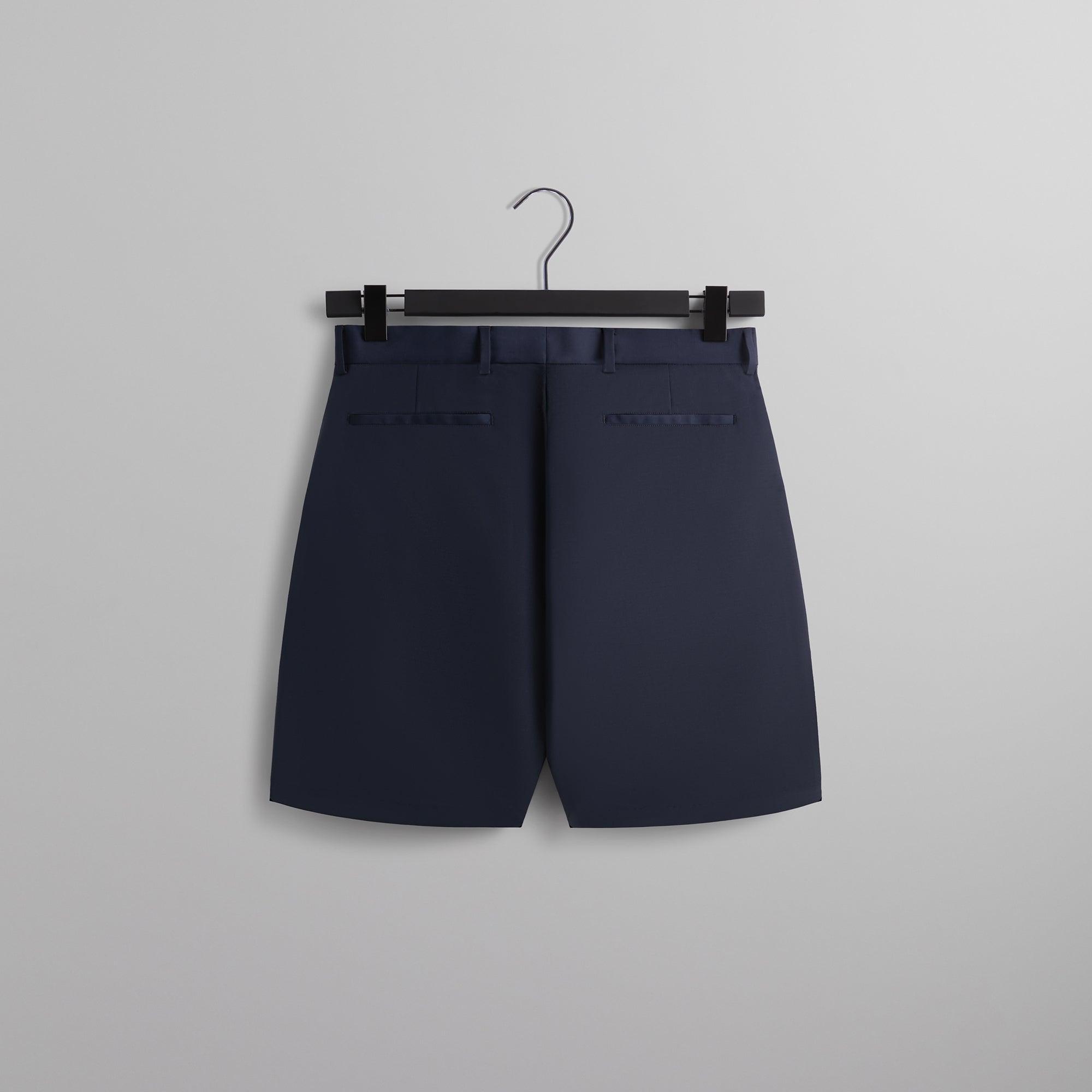 Kith Kylan Pleated Short - Gulf Male Product Image