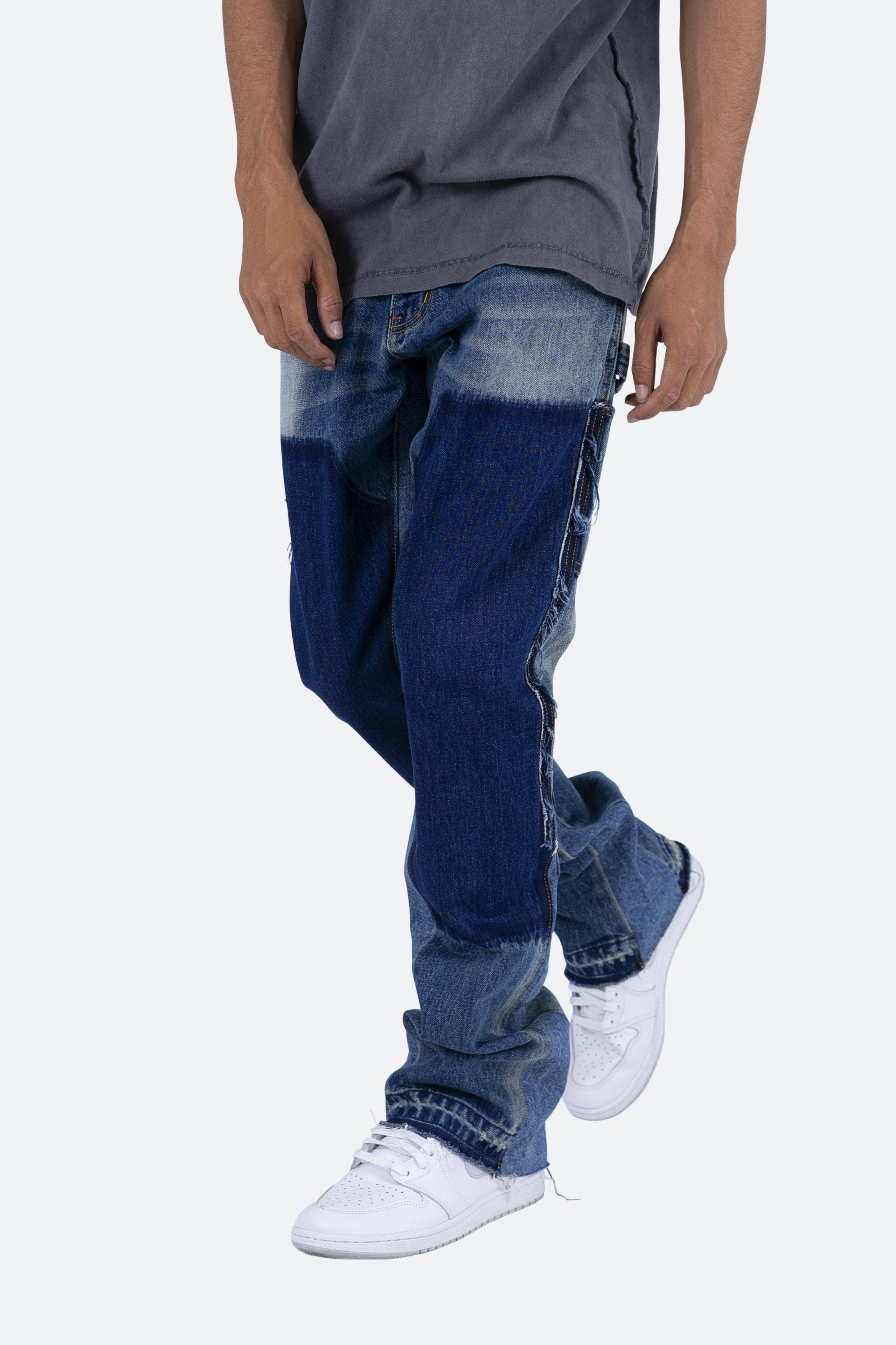 B118 Work Flare Denim - Blue Product Image