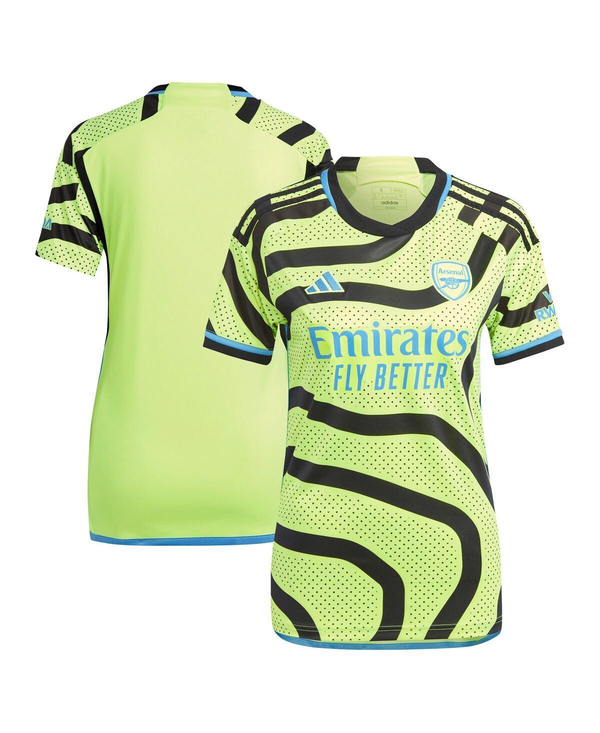 Womens adidas Yellow Arsenal 2023/24 Away Replica Jersey - Yellow Product Image