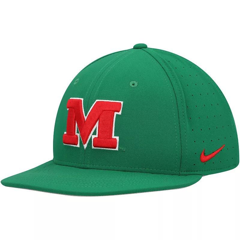 Mens Nike Ole Miss Rebels Aero True Baseball Performance Fitted Hat Product Image