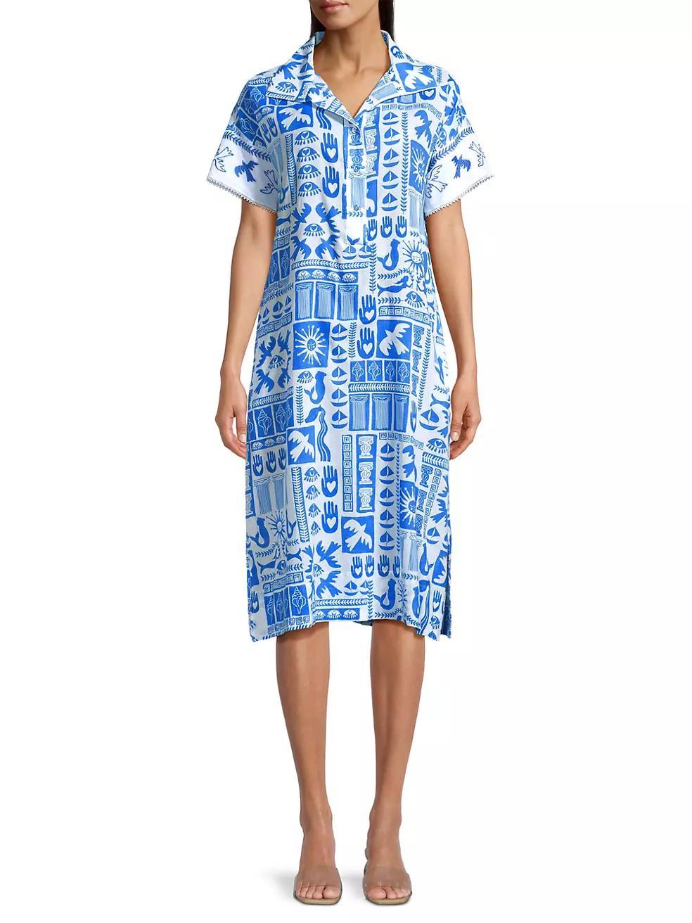 Acantha Cotton Midi-Dress Product Image