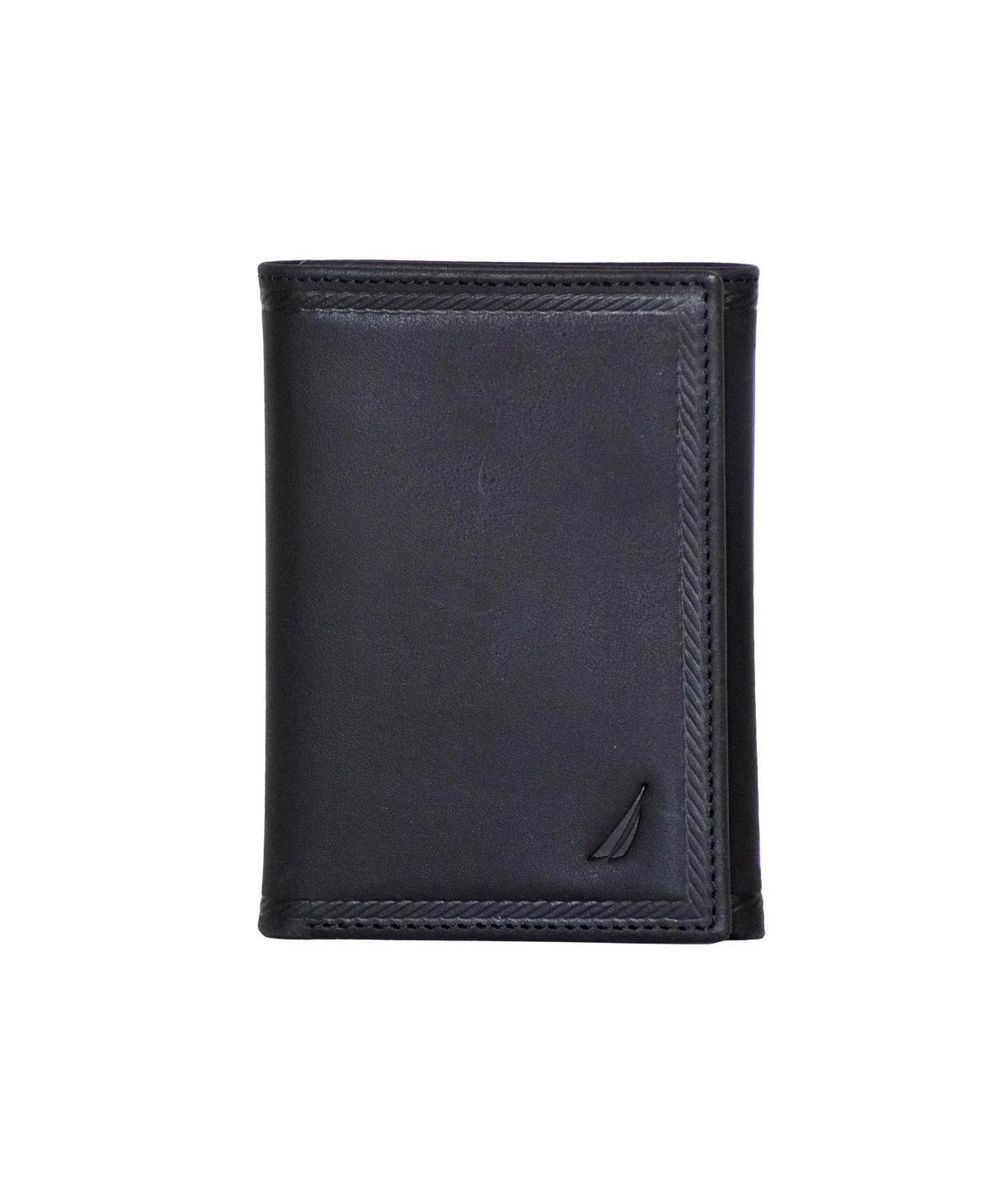 Nautica Mens Trifold Leather Wallet Product Image