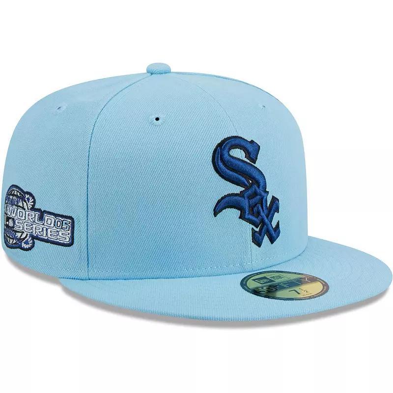 Mens New Era Blue Chicago White Sox 59FIFTY Fitted Hat Product Image