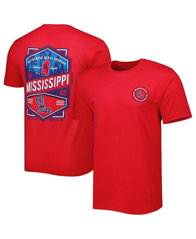 Mens Ole Miss Rebels Double Diamond Crest T-Shirt Product Image