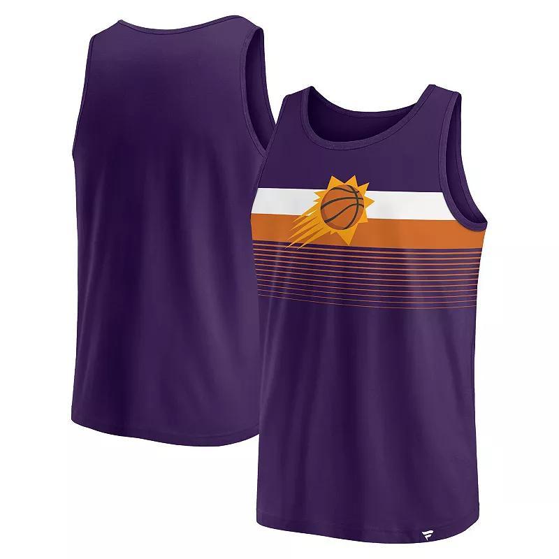 Mens Fanatics Branded Purple Phoenix Suns Wild Game Tank Top Product Image