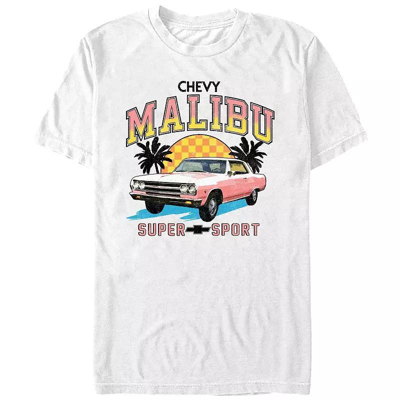 Mens Chevy Malibu Super Sport Graphic Tee Product Image