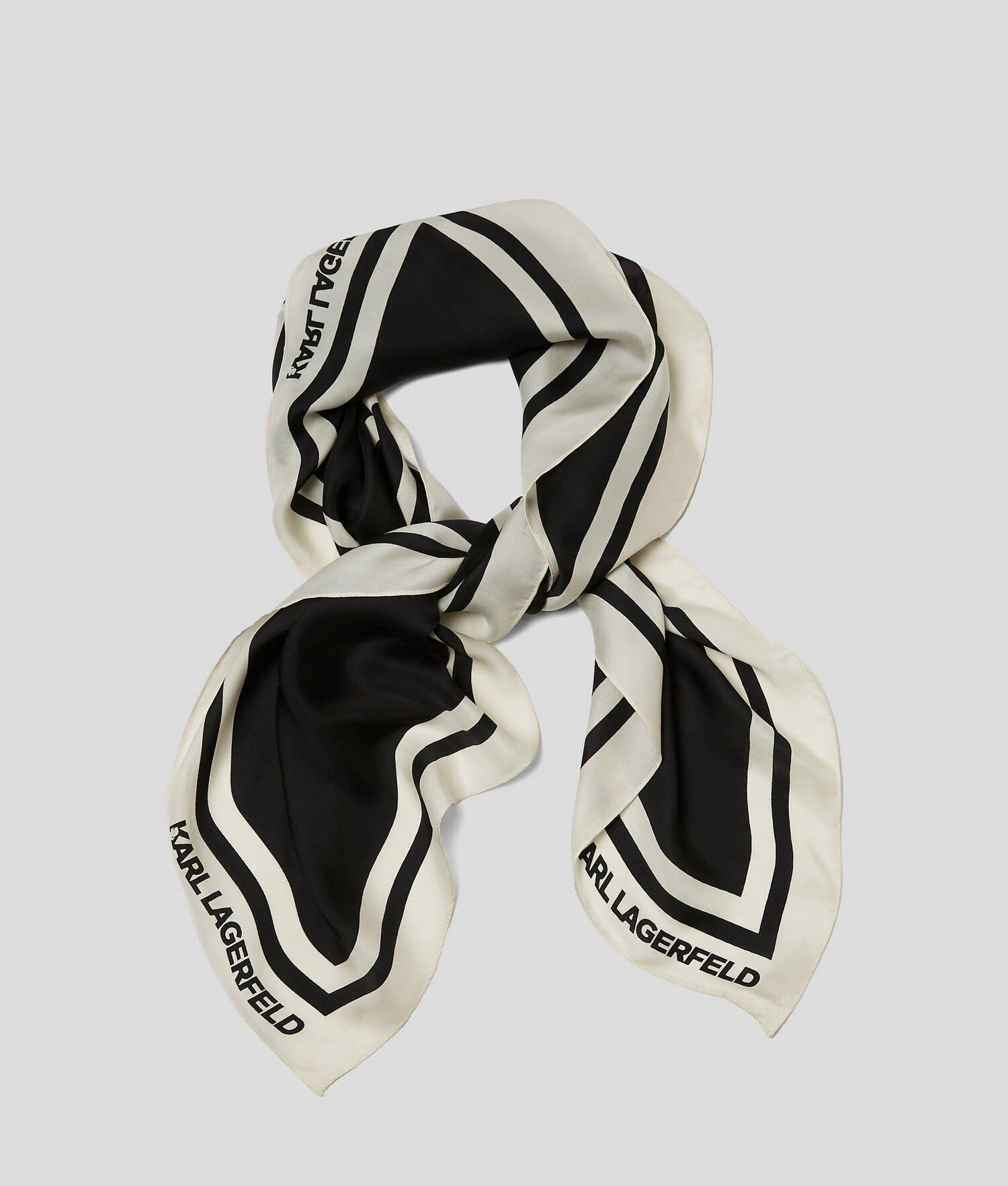 K/SIGNATURE SILK SCARF Product Image