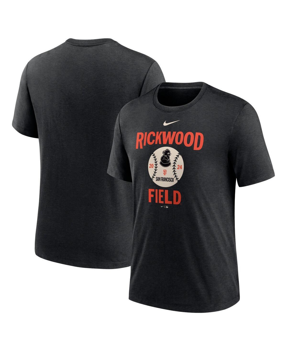 Mens Nike Heather Black San Francisco Giants 2024 Rickwood Classic Tri-Blend T-Shirt Product Image