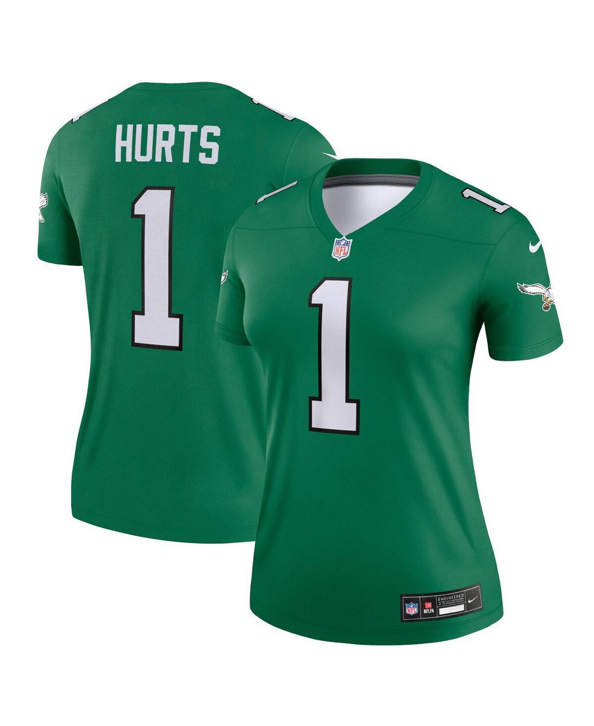 Womens Nike Jalen Hurts Kelly Green Philadelphia Eagles Alternate Legend Player Jersey - Kelly Green Product Image