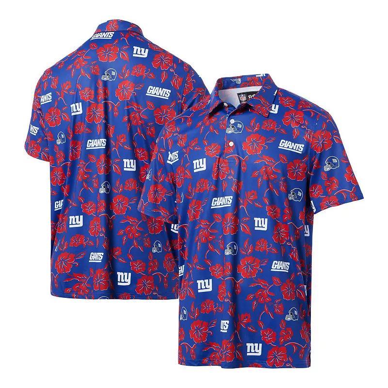 Mens Reyn Spooner Royal New York Giants Pua Performance Polo Product Image