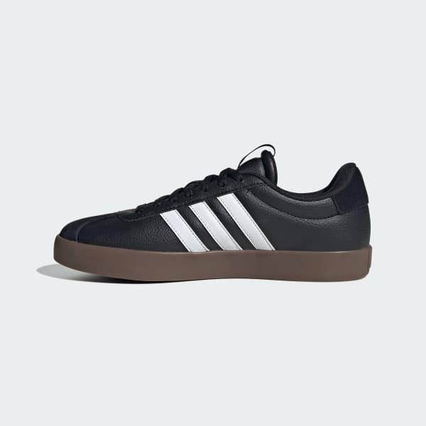 adidas Womens Vl Court 3.0 Casual Sneakers from Finish Line - Core Black, White Product Image