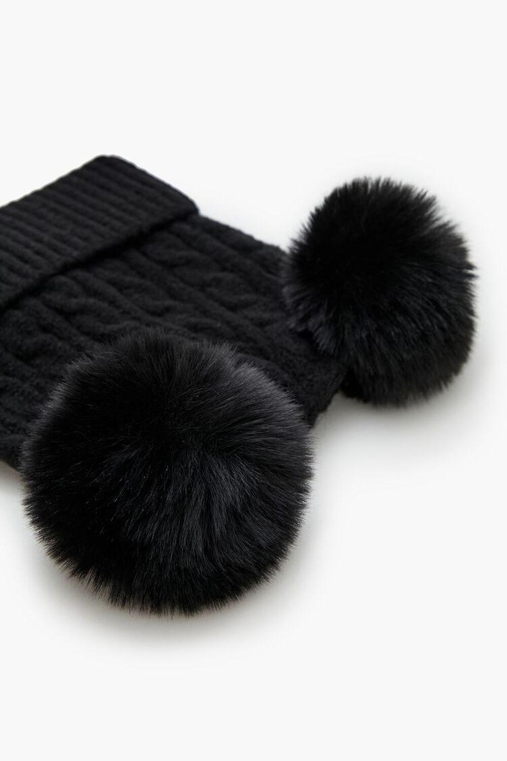 Pom Pom Cable Knit Beanie | Forever 21 Product Image