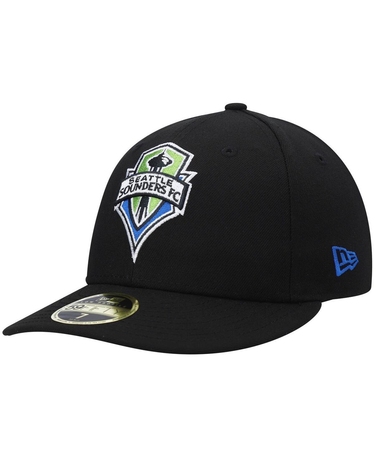 Mens New Era Seattle Sounders FC Primary Logo Low Profile 59FIFTY Fitted Hat Product Image