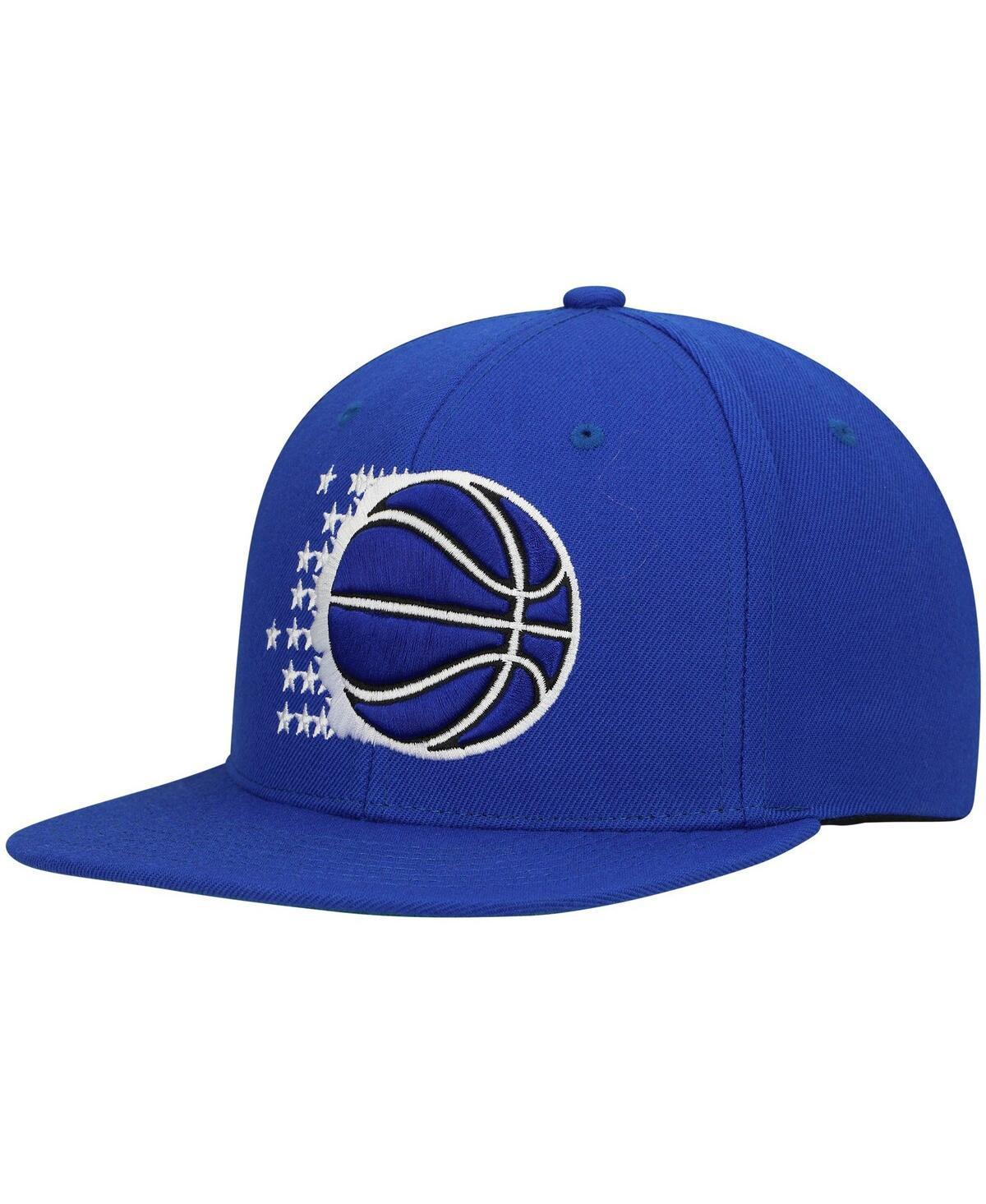 Mens Mitchell & Ness Orlando Magic Hardwood Classics Team Ground 2.0 Snapback Hat Product Image