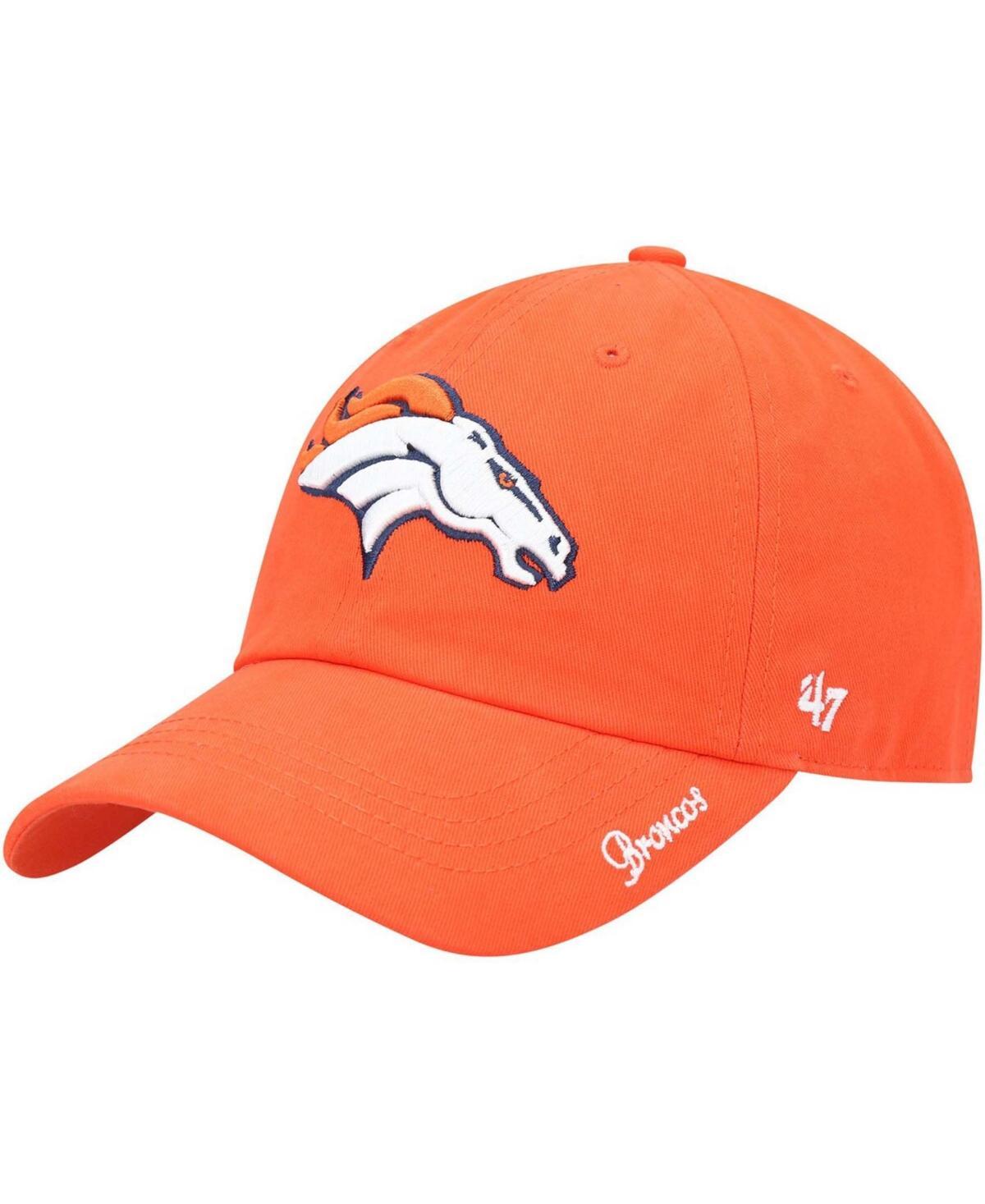 Womens Orange Denver Broncos Miata Clean Up Secondary Adjustable Hat Product Image