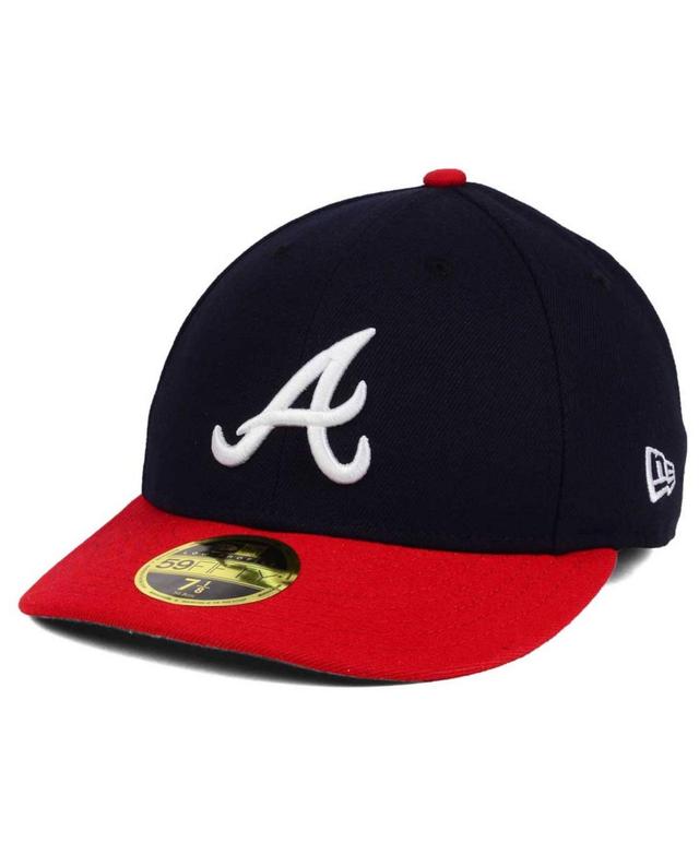 New Era Atlanta Braves Low Profile Ac Performance 59FIFTY Cap - Navy Product Image