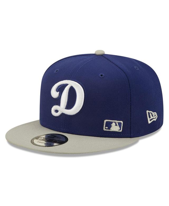 Mens New Era Royal/Gray Los Angeles Dodgers Flawless 9FIFTY Snapback Hat Product Image