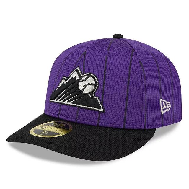 Mens New Era Colorado Rockies 2024 Batting Practice Low Profile 59FIFTY Fitted Hat Product Image