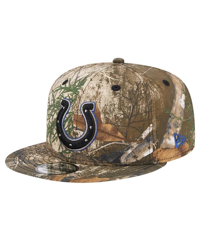 New Era Mens Realtree Camo Indianapolis Colts Active 9FIFTY Snapback Hat Product Image