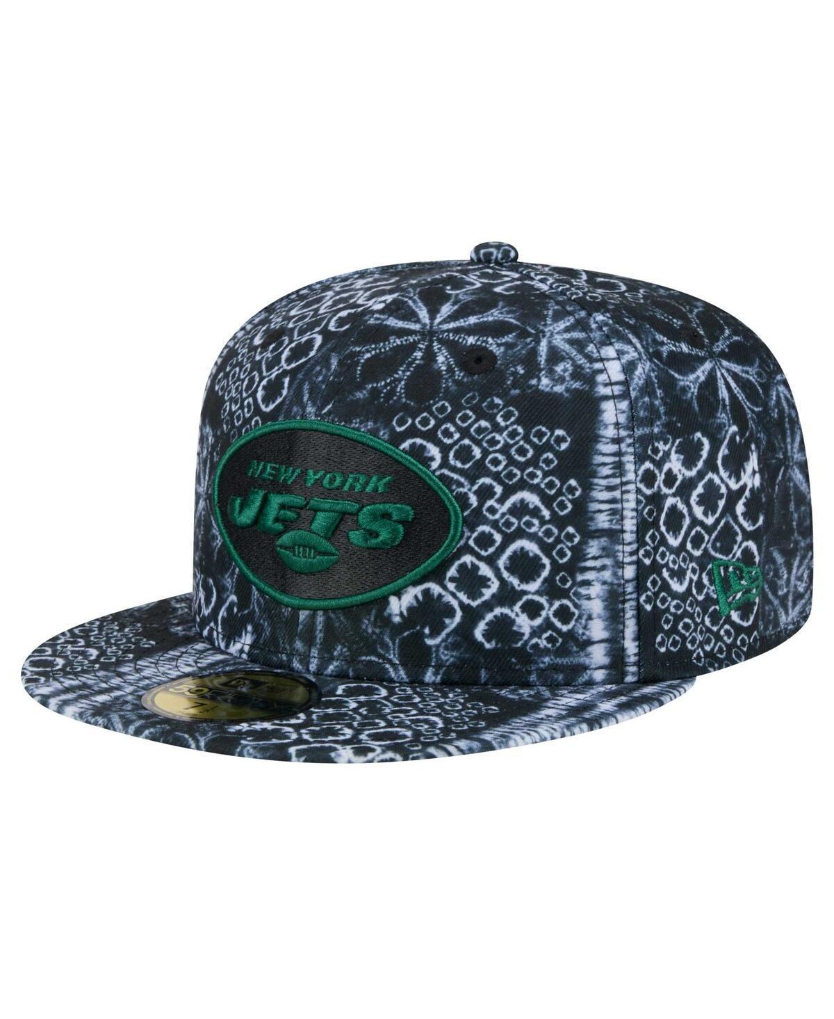 Mens New Era New York Jets Shibori 59FIFTY Fitted Hat Product Image