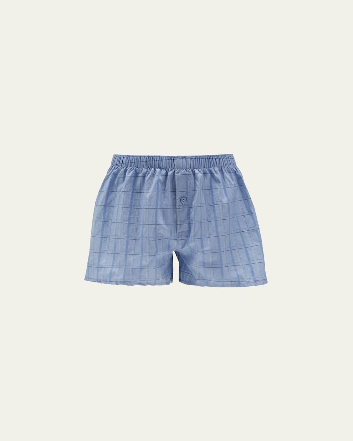 Mens Fancy Woven Cotton Boxers Product Image