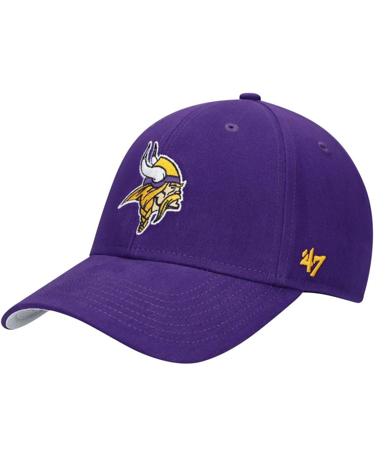 Boys Purple Minnesota Vikings Basic Mvp Adjustable Hat Product Image