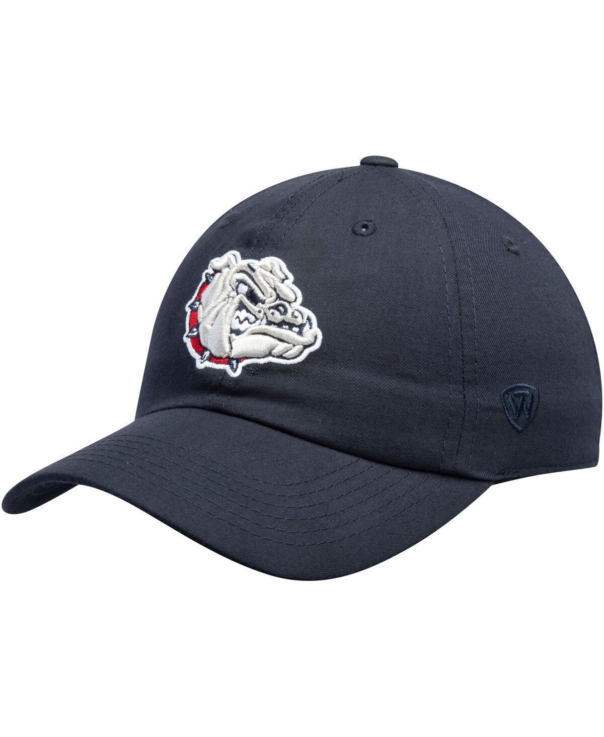 Mens Navy Gonzaga Bulldogs Primary Logo Staple Adjustable Hat Product Image