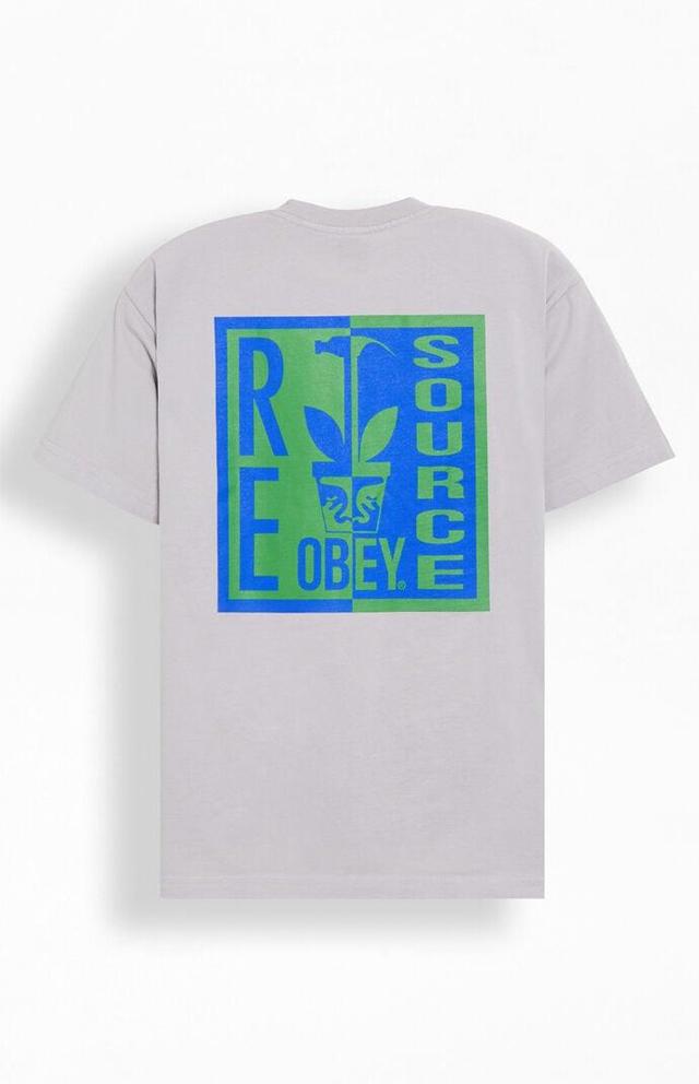 Obey Men's Re Source Heavyweight T-Shirt Product Image