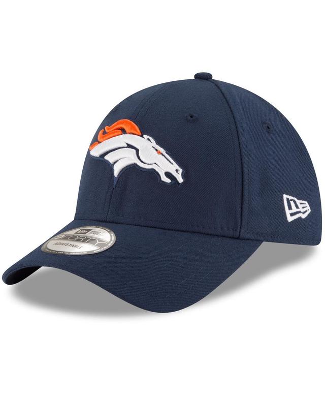 Mens New Era Navy Denver Broncos The League 9FORTY Adjustable Hat Product Image