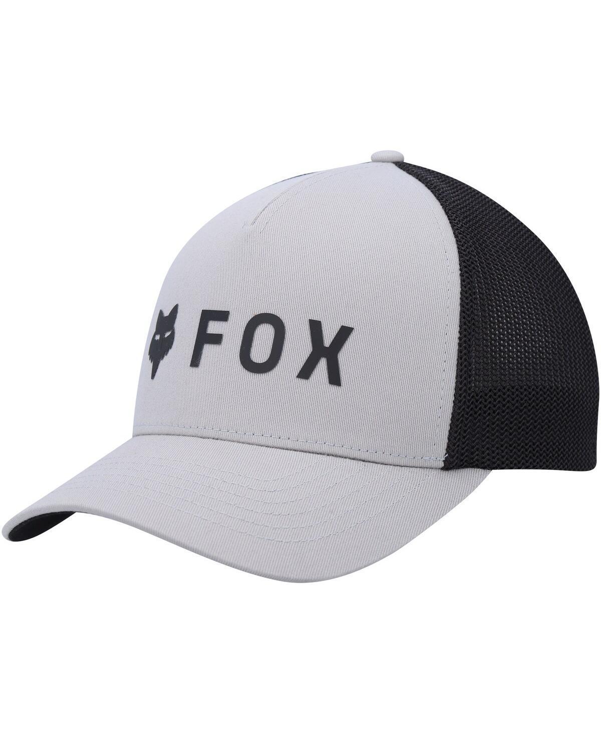 Fox Mens Gray Absolute Mesh Flex Hat Product Image