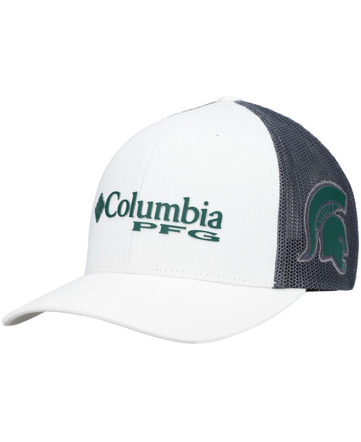 Mens White Michigan State Spartans Pfg Snapback Adjustable Hat Product Image