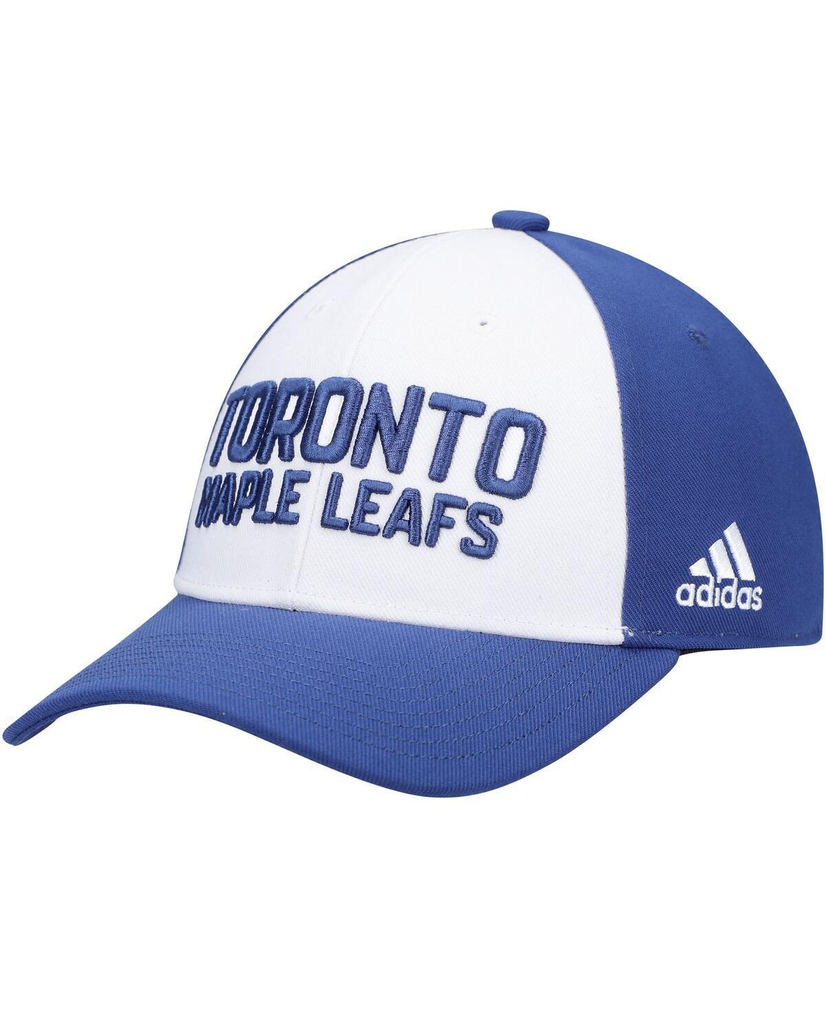 Mens White Toronto Maple Leafs Locker Room Adjustable Hat Product Image