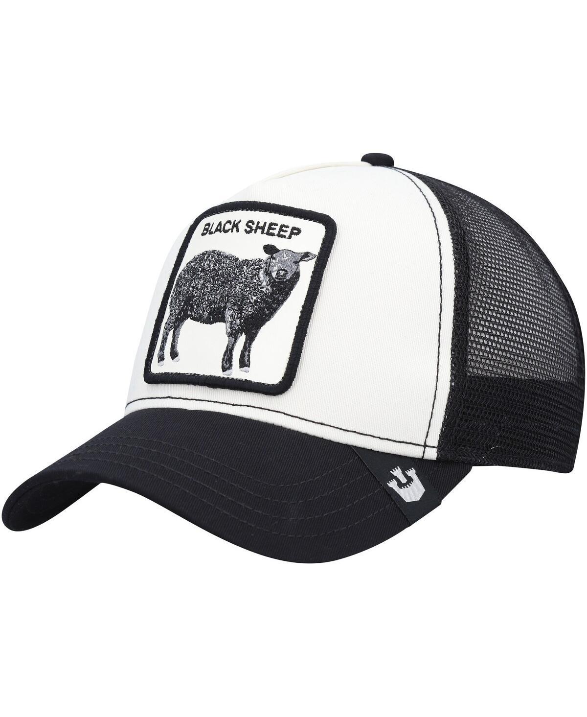 Mens Goorin Bros. White The Black Sheep Trucker Adjustable Hat Product Image