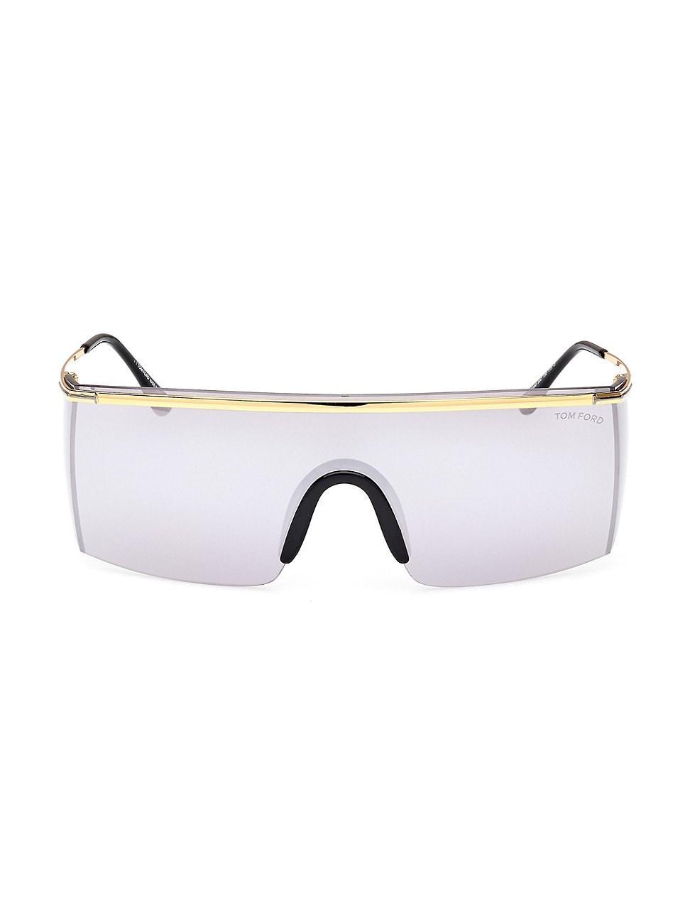 Mens Pavlos-02 65MM Rectangular Sunglasses Product Image