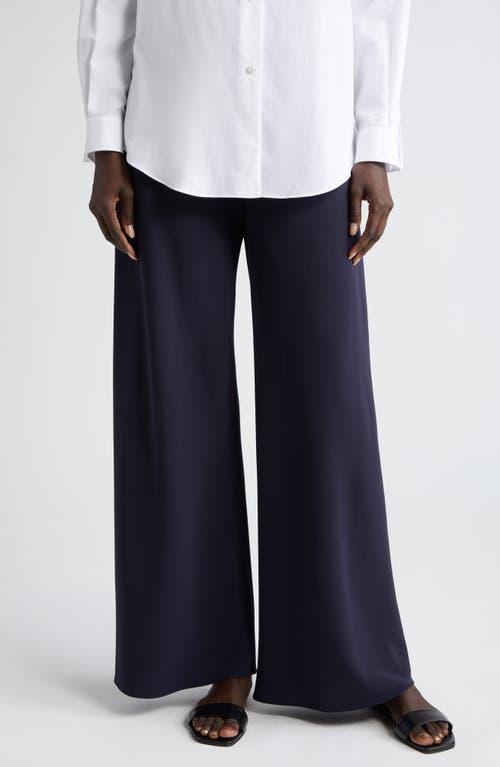 Womens Gala Crepe Wide-Leg Pants Product Image