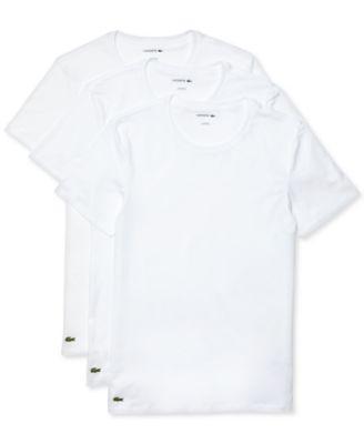 Lacoste Crew Neck Slim Fit Essential Undershirt 3 Product Image