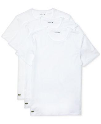 Lacoste Crew Neck Slim Fit Essential Undershirt 3 Product Image