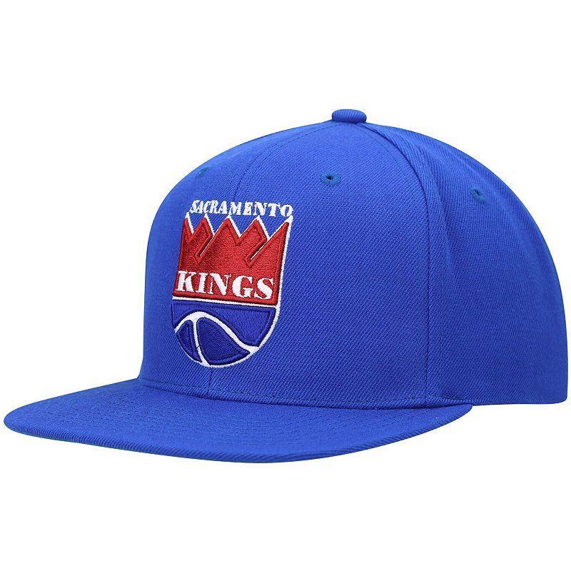 Mens Mitchell & Ness Sacramento Kings Hardwood Classics Team Ground 2.0 Snapback Hat Product Image