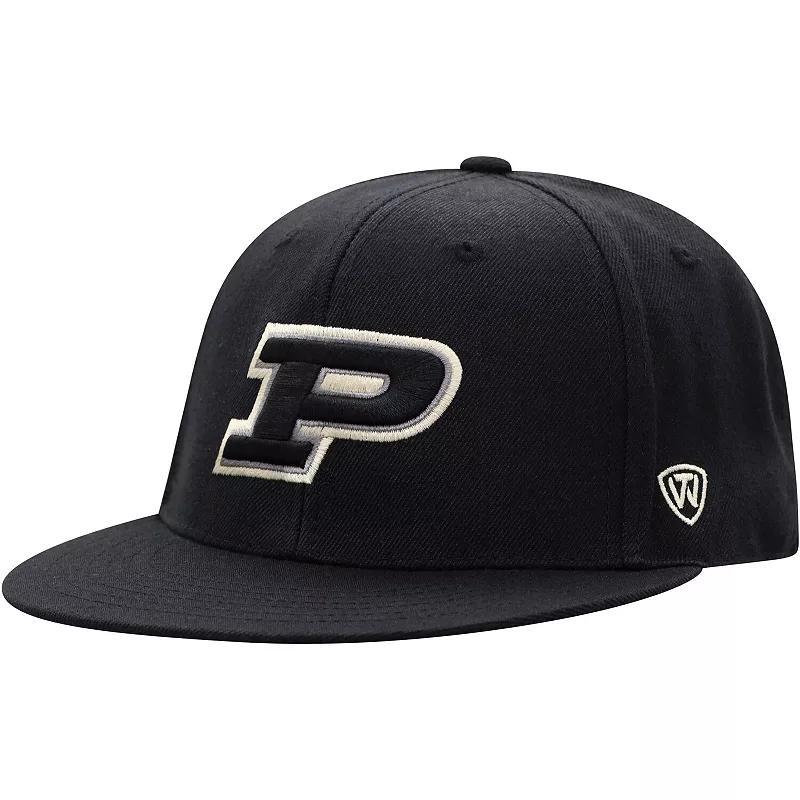 Mens Top of the World Purdue Boilermakers Team Color Fitted Hat Product Image