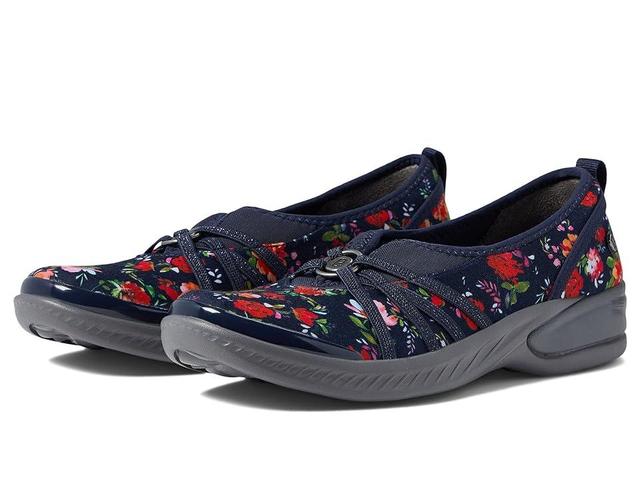 Bzees Niche Floral) Women's Slip on Shoes Product Image