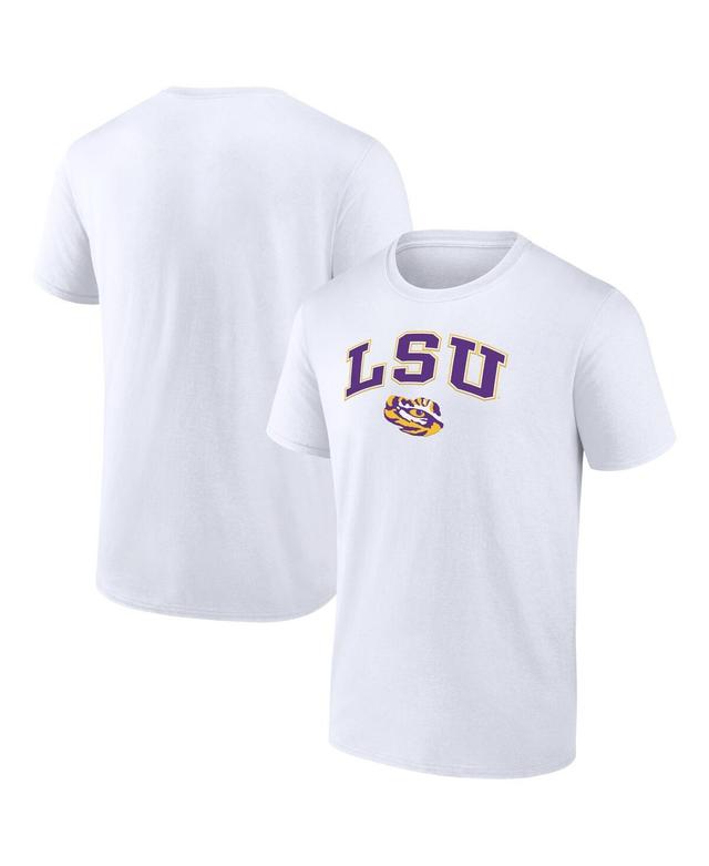 Mens Fanatics White Lsu Tigers Campus T-shirt Product Image