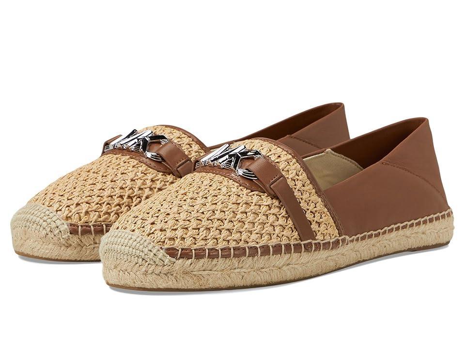 MICHAEL Michael Kors Ember Slip On (Natural/Luggage) Women's Flat Shoes Product Image