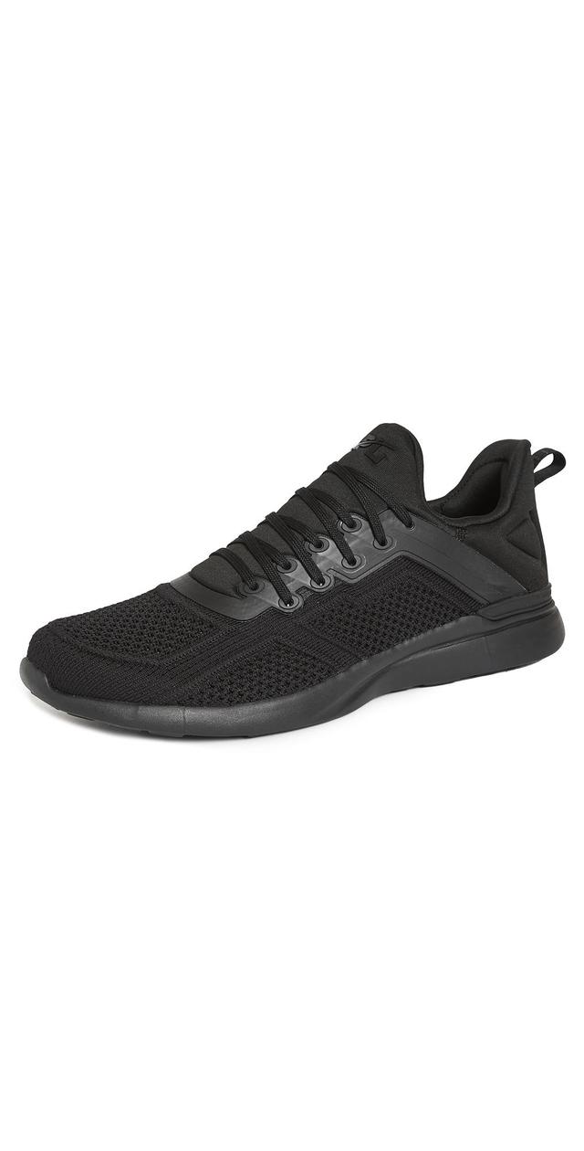 Athletic Propulsion Labs (APL) Techloom Tracer (Black/Black) Men's Shoes Product Image