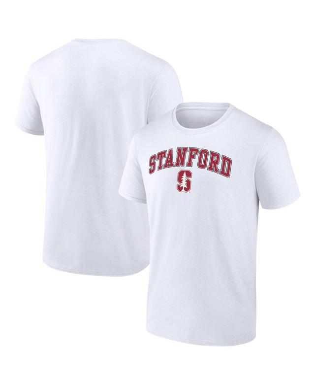 Mens Fanatics White Stanford Cardinal Campus T-shirt Product Image