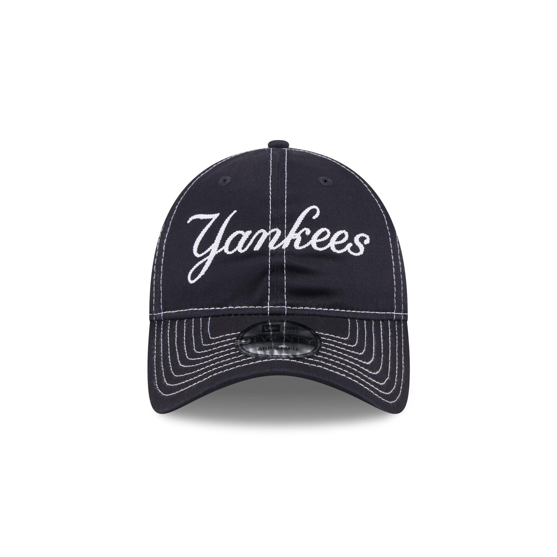 New York Yankees Team Stitch 9TWENTY Adjustable Hat Male Product Image