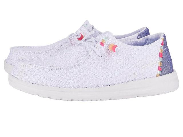 Hey Dude Kids Wendy Boho Crochet (Little Kid/Big Kid) Women's Flat Shoes Product Image