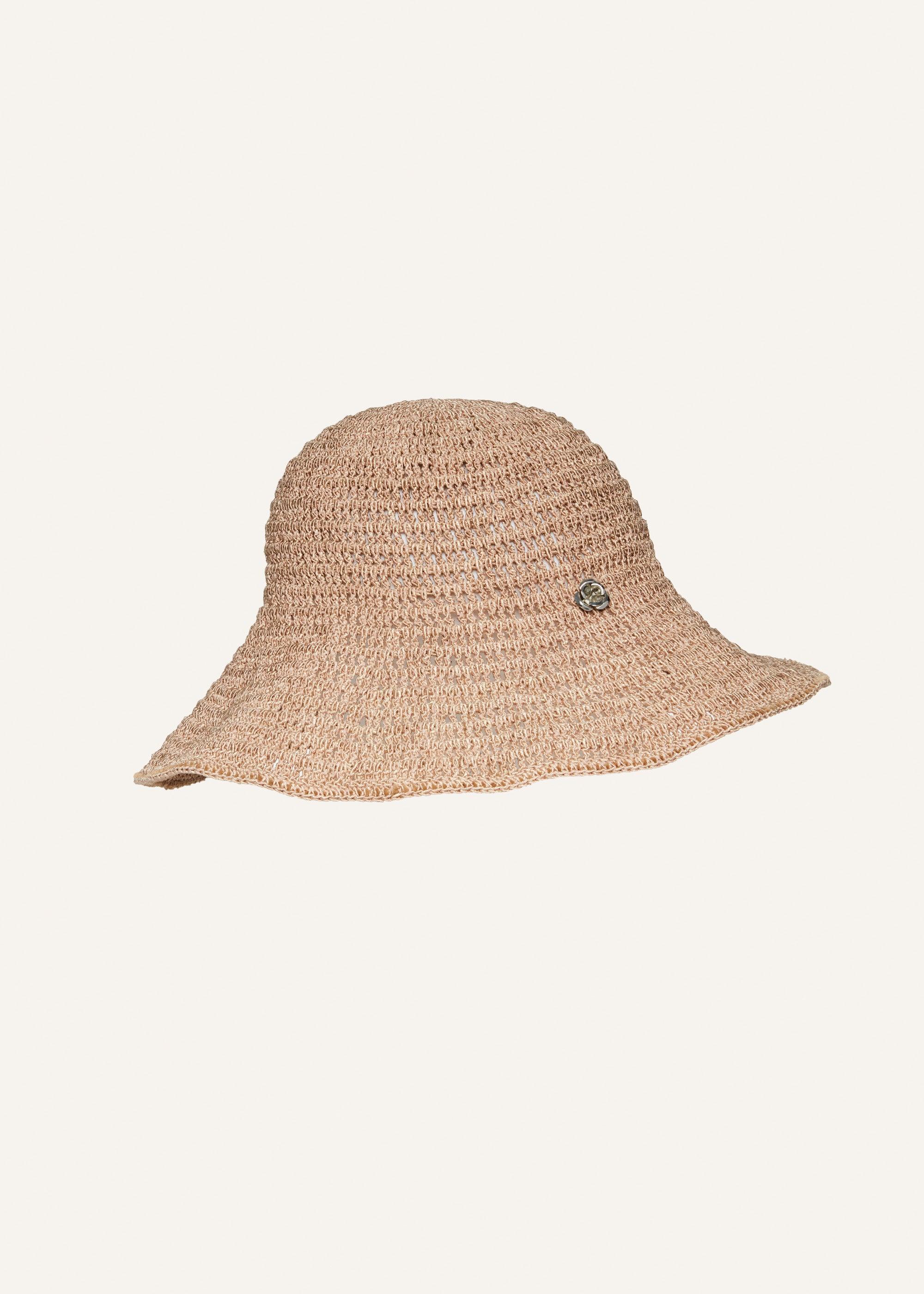 Holiday hat in beige Product Image