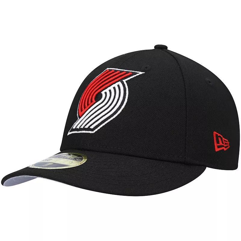 Mens New Era Portland Trail Blazers Team Low Profile 59FIFTY Fitted Hat Product Image