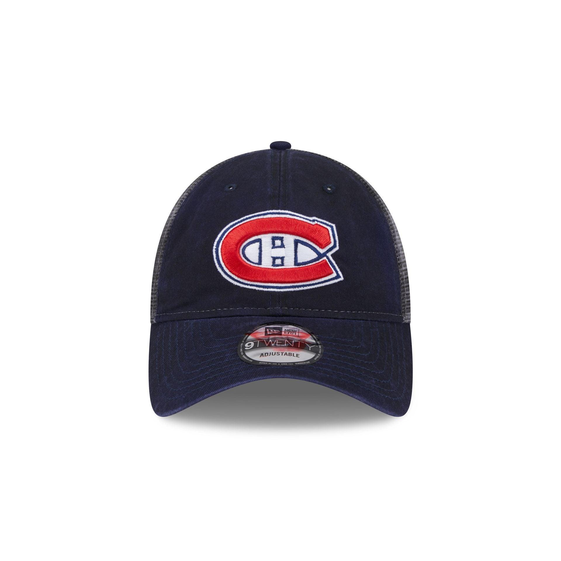 Montreal Canadiens Slick 9TWENTY Trucker Hat Male Product Image